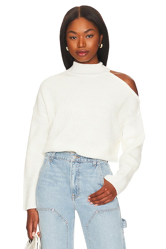 view 1 of 4 Cut It Out Sweater in Creme