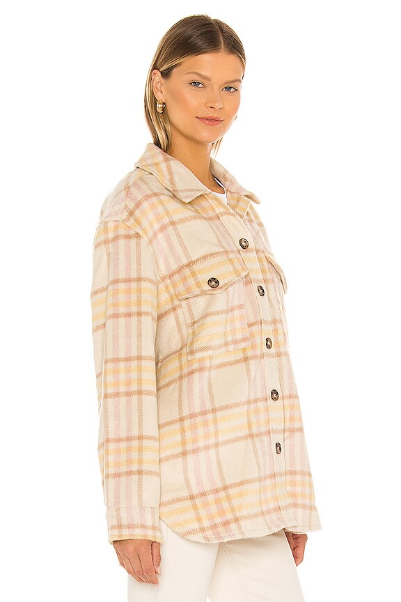 view 2 of 4 VESTE CHEMISE in Maple Plaid