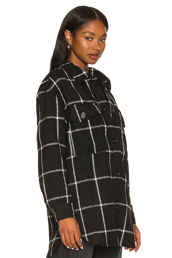 view 2 of 4 CHAQUETÓN in Window Pane Plaid