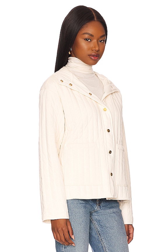 view 2 of 4 Quilted Nova Jacket in Creme