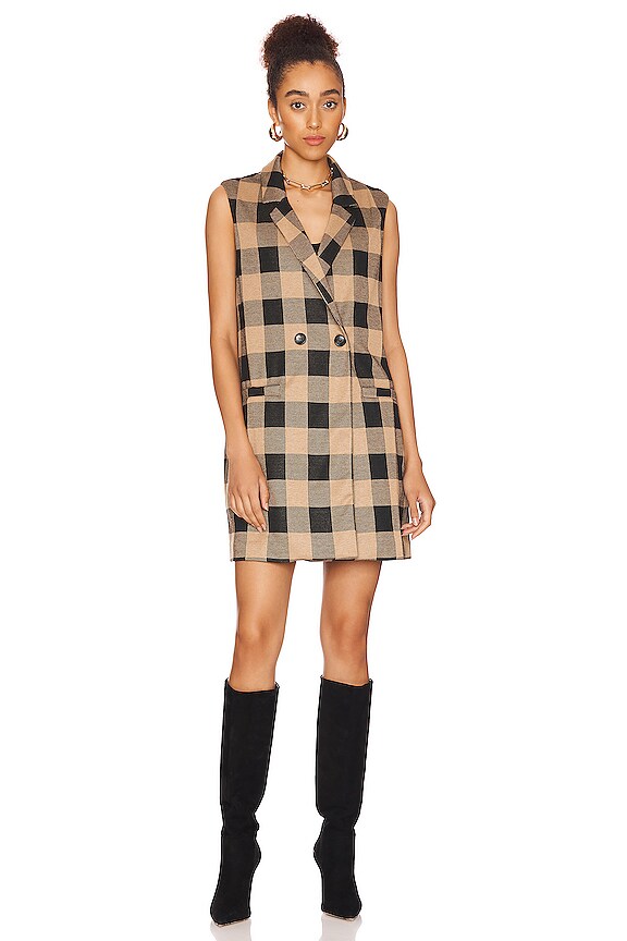 view 2 of 4 CHALECO CARLYLE GILET in Connor Plaid