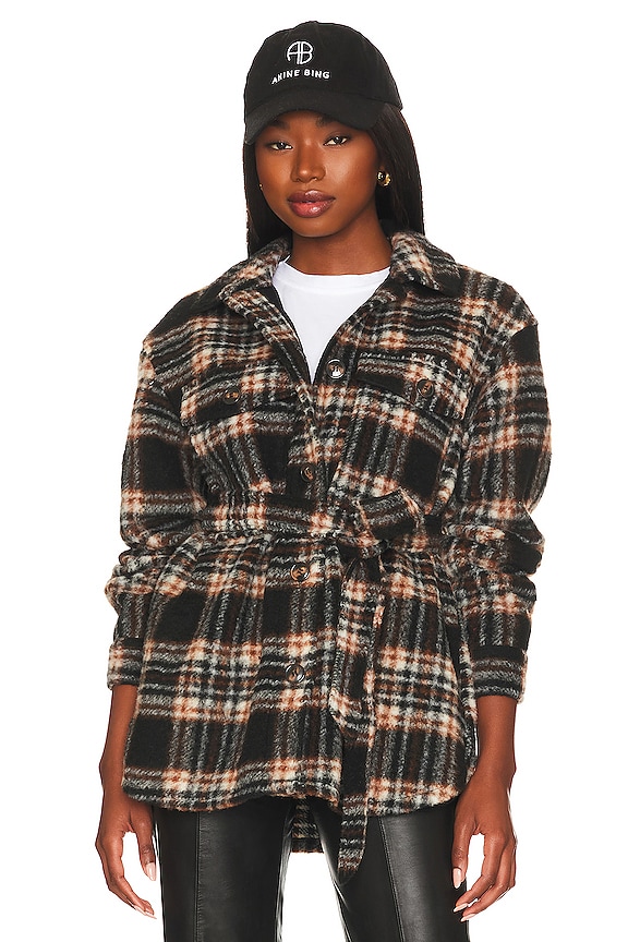 view 2 of 5 CHAQUETÓN SHAY in Essex Plaid