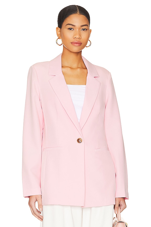 view 2 of 5 Bryce Woven Blazer in Washed Pink