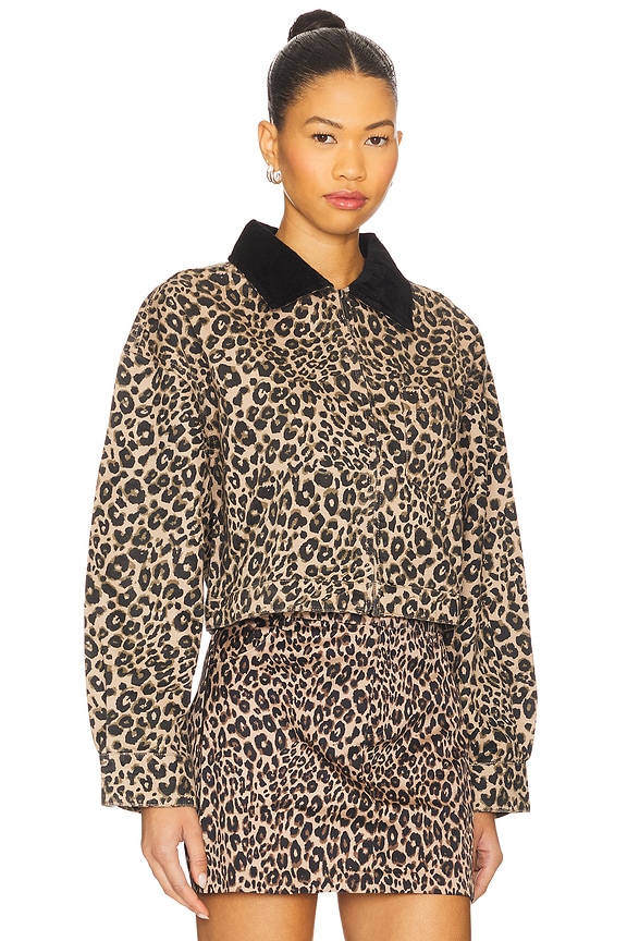 view 2 of 4 Cropped Barn Jacket in Meow