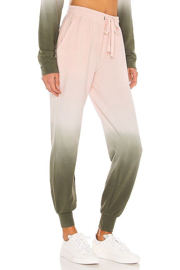 view 2 of 4 Peace Jogger in Lotus & Organic Green Airbrush