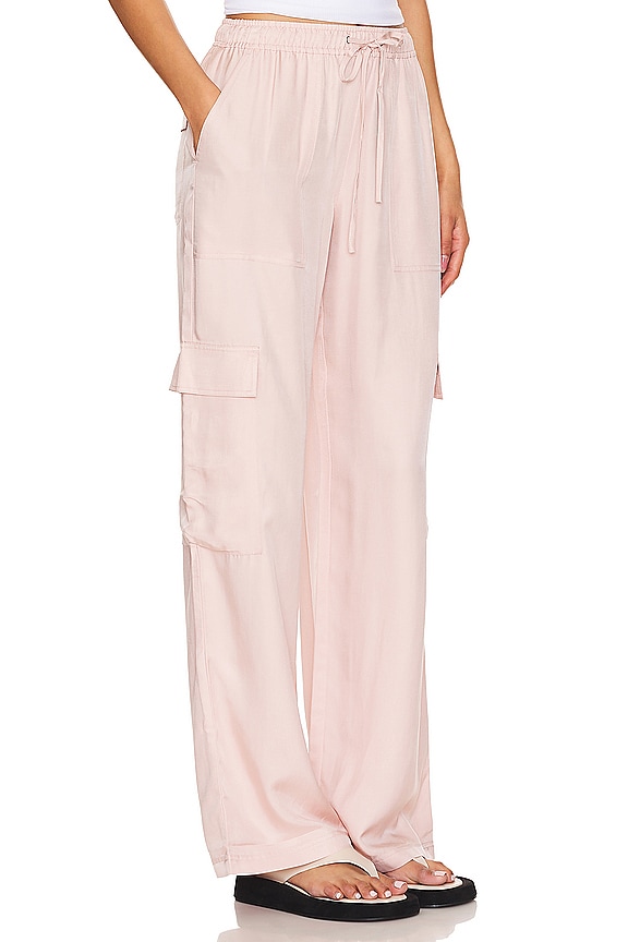 view 2 of 4 PANTALON SOFT TRACK in Rose Smoke