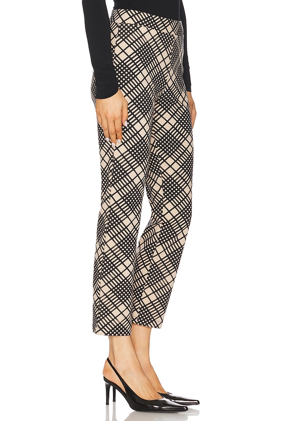 view 2 of 6 Carnaby Kick Crop Pant in Graphic Plaid
