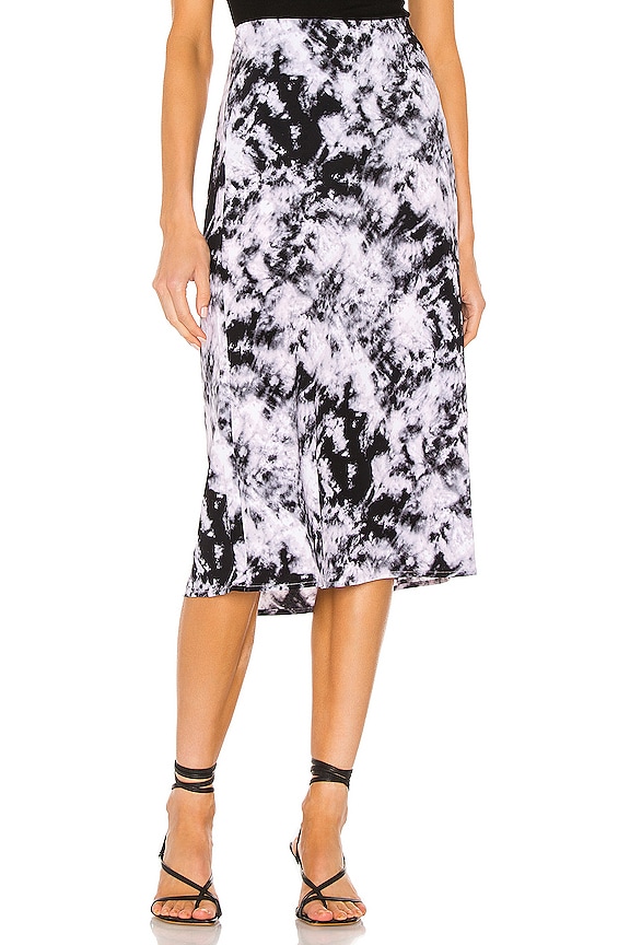 view 1 of 4 Everyday Midi Skirt in Dark Tie Dye