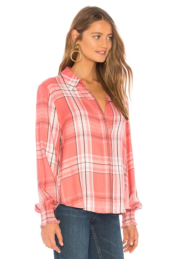 view 2 of 4 Riverside Smocked Shirt in Babydoll Plaid