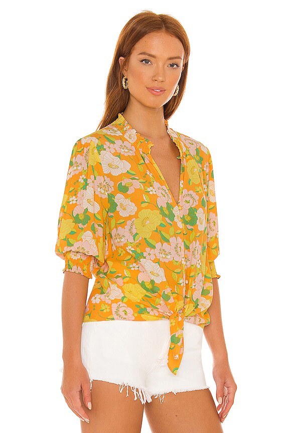 view 2 of 4 SAY HELLO トップ in Mango Floral