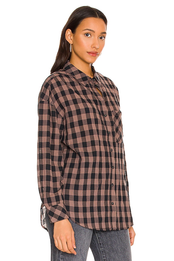 view 2 of 4 TUNIQUE BOYFRIEND in Mink Check