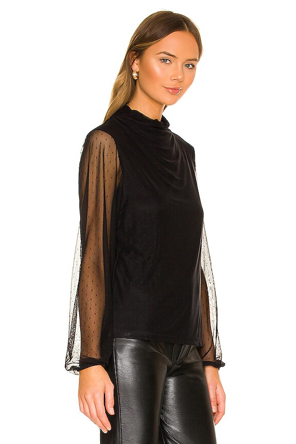 view 2 of 4 Midnite Hour Top in Black Nite