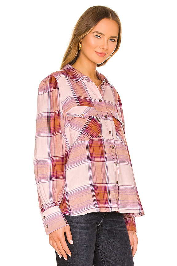 view 2 of 4 Fireside Boyfriend Shirt in Chalet Plaid