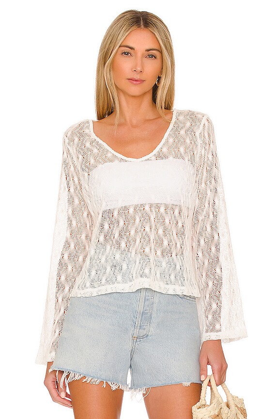 view 1 of 4 In The Moment Top in Muslin