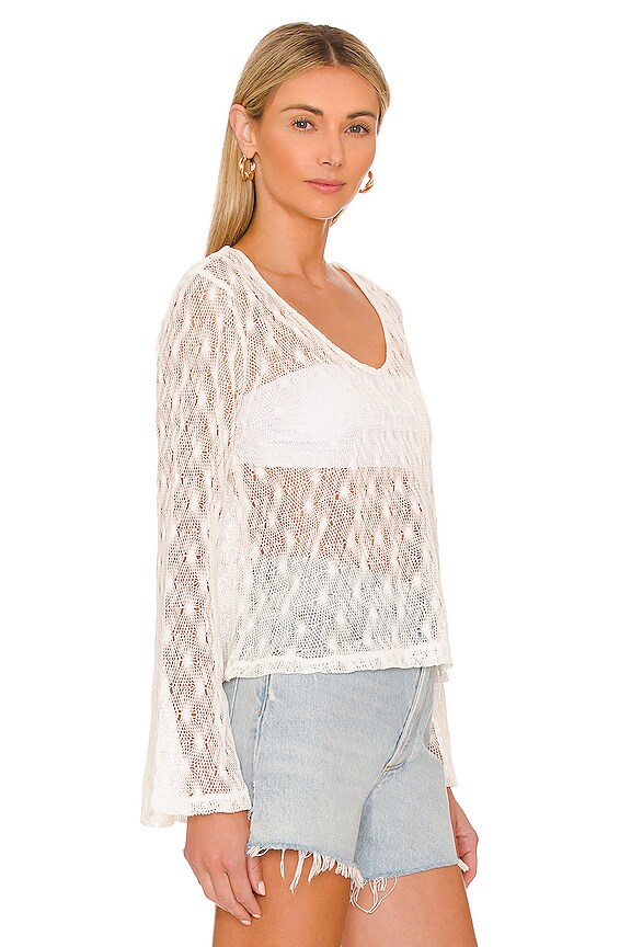 view 2 of 4 In The Moment Top in Muslin