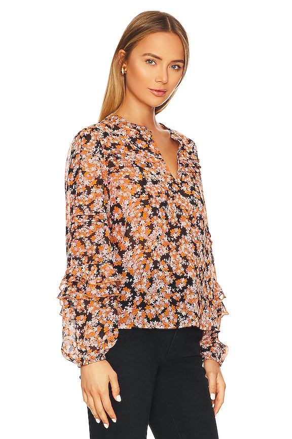 view 2 of 4 БЛУЗКА PINTUCK in Harvest