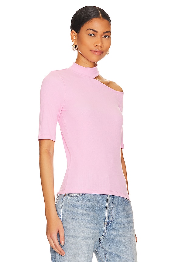 view 2 of 4 Half My Heart Knit Top in Pink No. 3