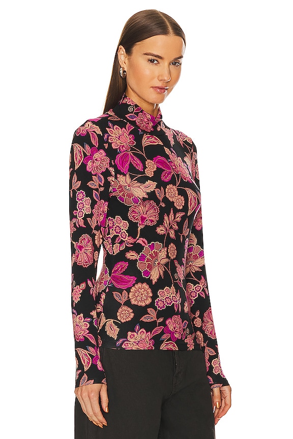 view 2 of 4 SLINKY 모조 티셔츠 in Cranberry Bloom