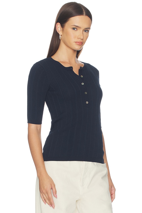 view 2 of 4 CAMISETA DE MANGA TRES CUARTOS AIR OF EASE  in Navy