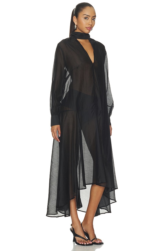 view 2 of 4 The Pepa Dress in Noir