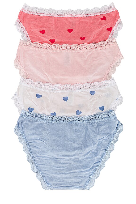 view 2 of 5 Knicker Box in Heart Throb