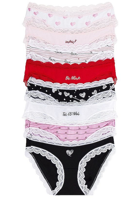 Stripe & Stare Khaki 4 Knicker Box main image 0