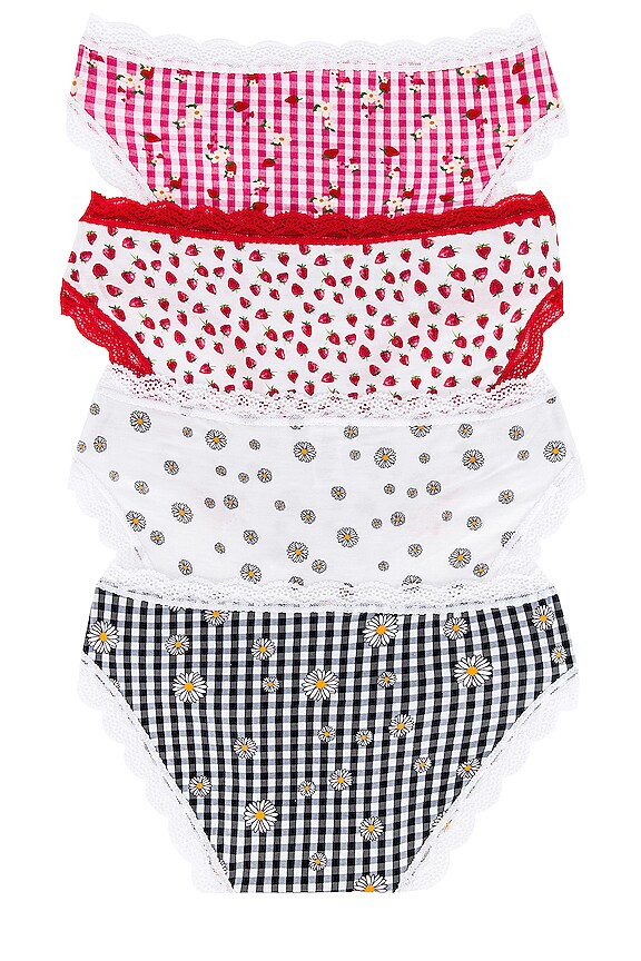 view 2 of 6 STRAWBERRIES & CREAM KNICKERボックス in Multi