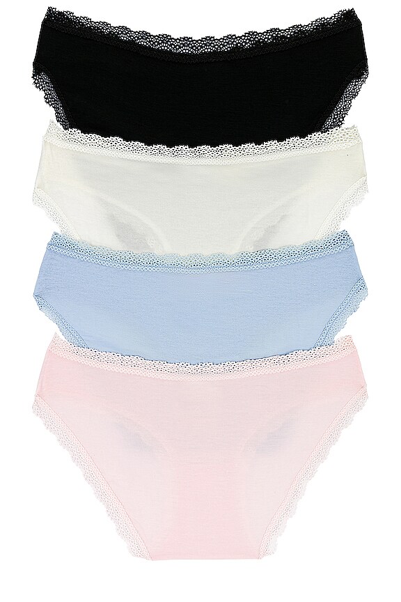 view 2 of 6 B Edit Biodegradable Basics Knicker Box in Multi