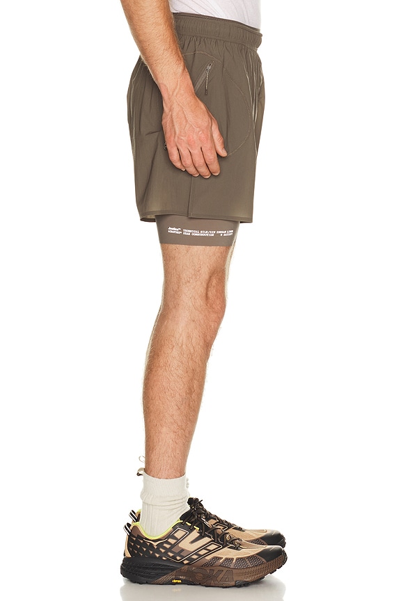 view 2 of 7 Rippy Cordura 5 Shorts in Morel