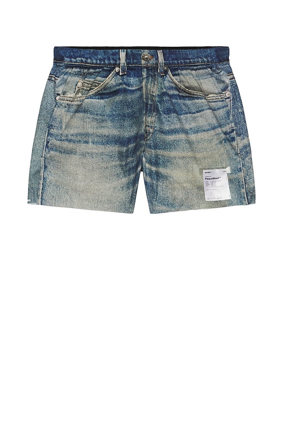 view 1 of 2 Peaceshell 5 Unlined Short in Digital Denim