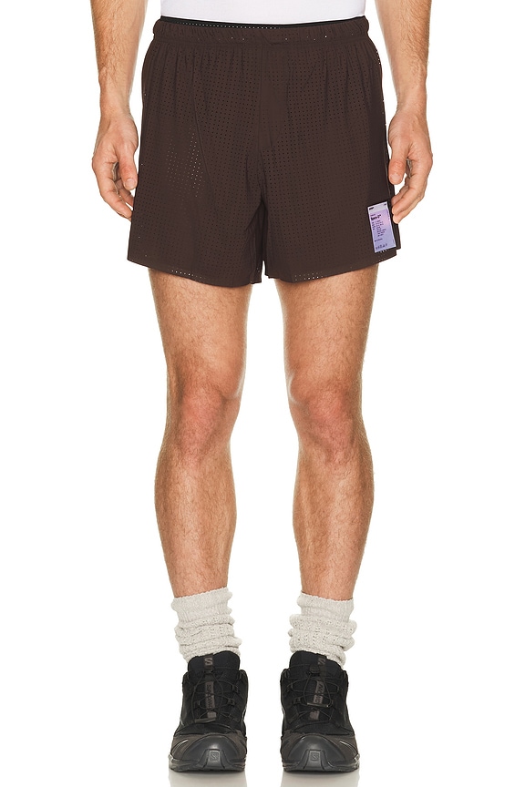 view 1 of 5 Space-O 5 Shorts in Deep Mahogany