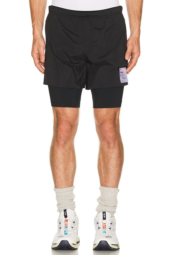 view 1 of 5 Techsilk 8 Shorts in Black