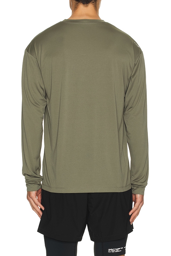 view 2 of 4 Auralite Long Tee in Dusty Olive