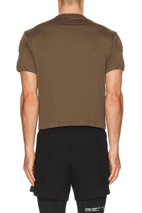 view 2 of 5 Auralite Pleated Tee Shirt in Olive