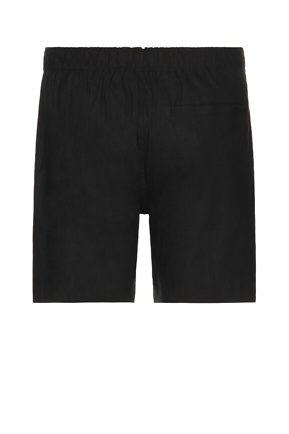 view 2 of 3 Ambrose Linen Short in Black