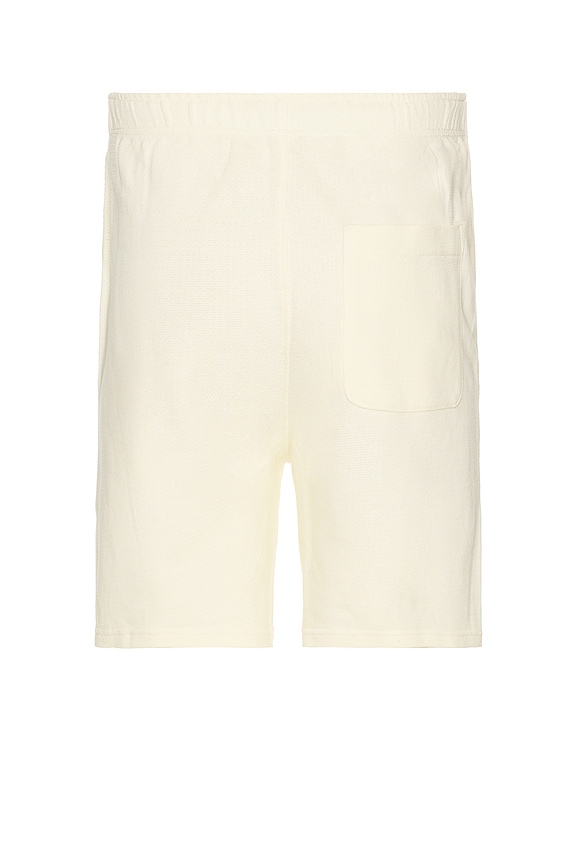 view 2 of 4 Austin Pique Sweat Short in Antique White
