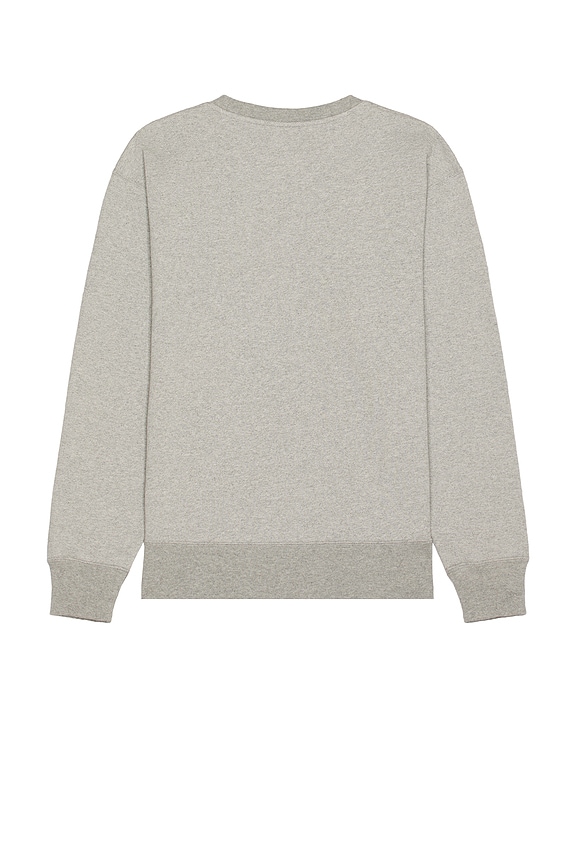 view 2 of 5 Bowery Signature Crewneck Sweatshirt in Heather Grey