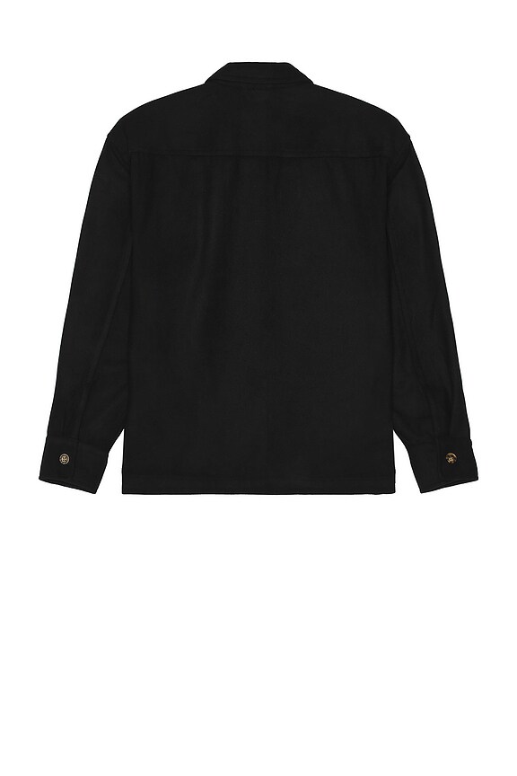 view 2 of 5 Driessen Wool Overshirt in Black