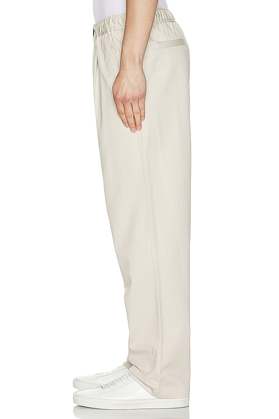 view 2 of 4 George Lightweight Cotton Trouser in Pumice Stone