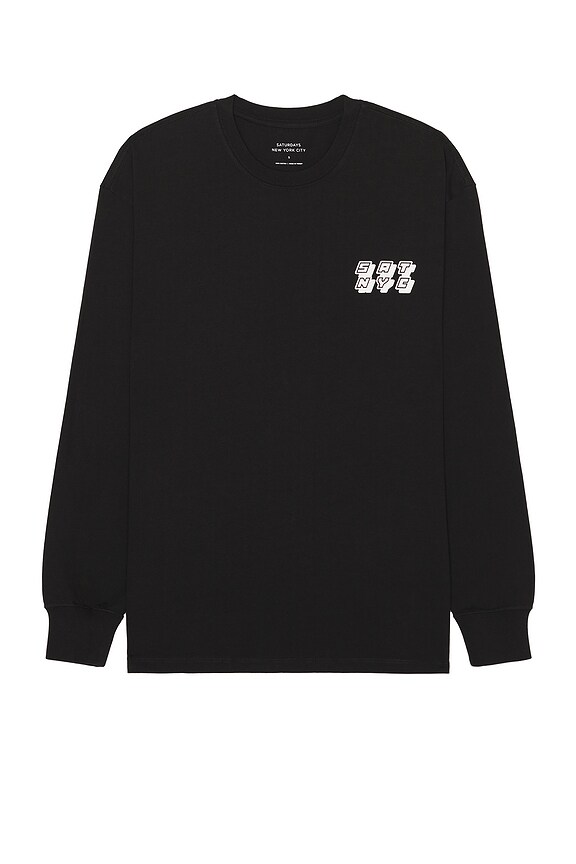 view 2 of 2 Collage Stack Tee in Black