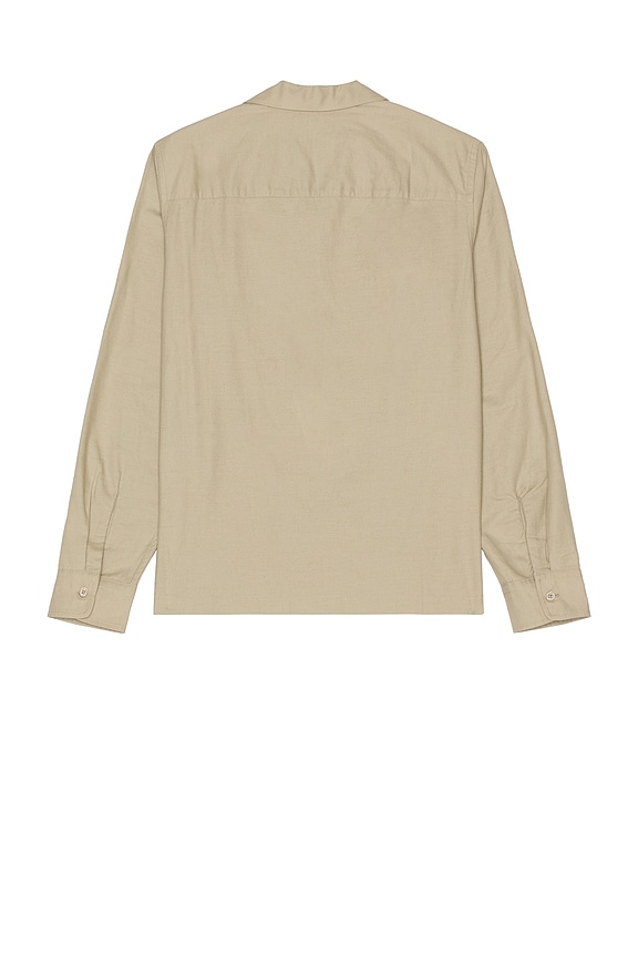 view 2 of 3 Marco Wool Shirt in Classic Khaki