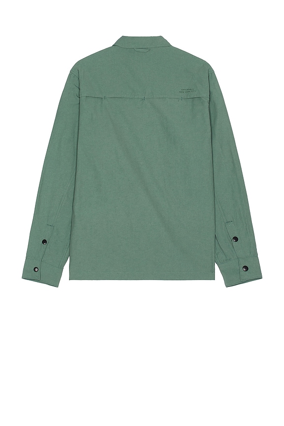 view 2 of 4 Ryan Utility Long Sleeve Shirt in Dark Forest