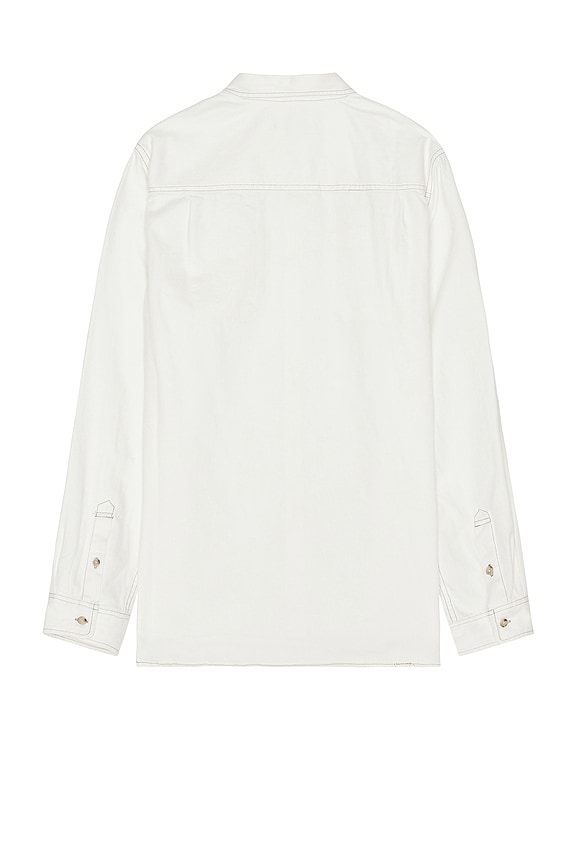 view 2 of 3 Kenmare Chambray Long Sleeve Shirt in Ivory