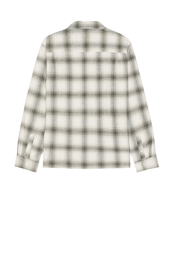 view 2 of 4 Mickey Cotton Linen Long Sleeve Shirt in White