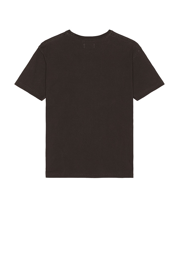 view 2 of 3 Pigment Dyed T-Shirt in Black