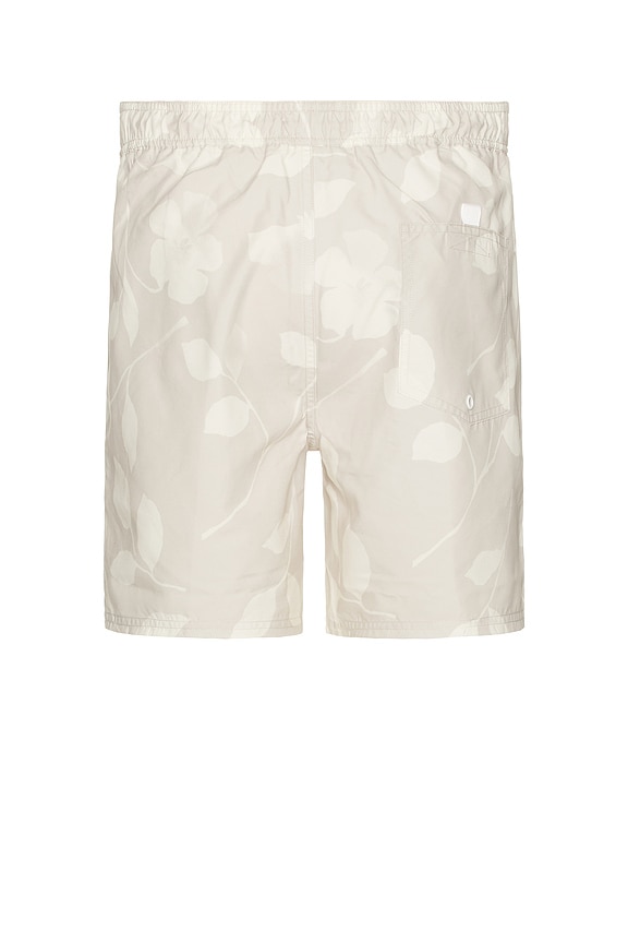 view 2 of 3 Timothy Floral Impressions Swim Short in Pumice Print