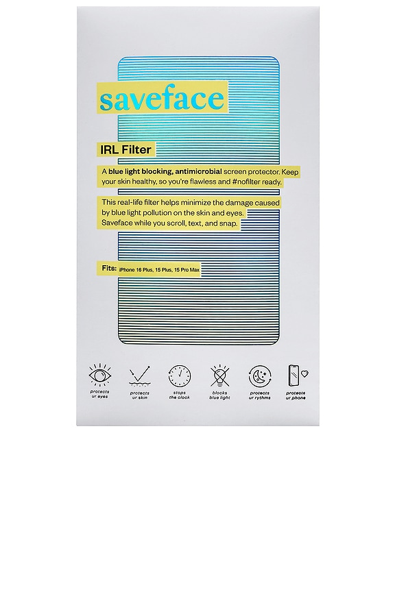 view 2 of 6 Blue Light Blocking Irl Filter 16 Plus/15 Plus/15 Pro Max in Clear