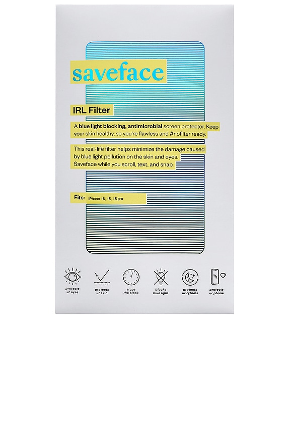 view 2 of 6 PROTECTEUR ÉCRAN BLUE LIGHT BLOCKING FILTER in Clear