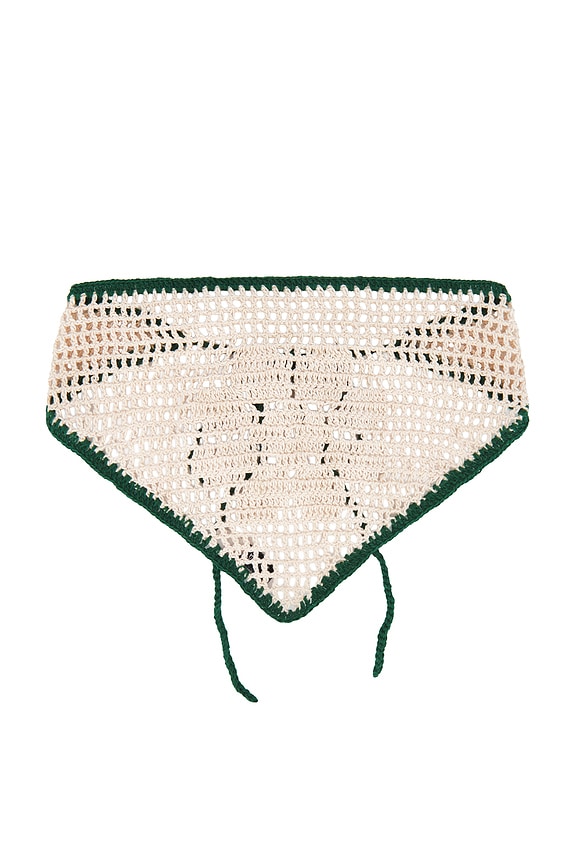 view 1 of 2 BANDA PELO CODY in Green & Creme