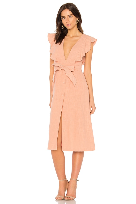 view 1 of 3 Sue Dress in Dusty Coral